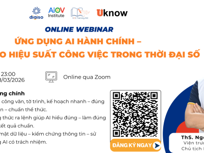 Banner webinar_AI Hành chính WEBINAR: ỨNG DỤNG AI HÀNH CHÍNH – NÂNG CAO HIỆU SUẤT CÔNG VIỆC TRONG THỜI ĐẠI SỐ