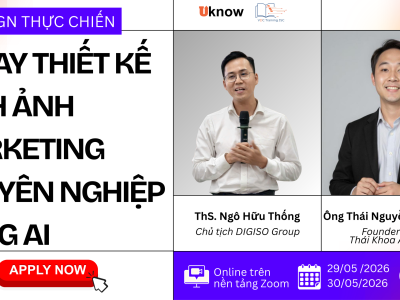 BANNER – AI DESIGN 2 AI Design Thực Chiến — Tự Tay Thiết Kế Hình Ảnh Marketing Chuyên Nghiệp Bằng AI